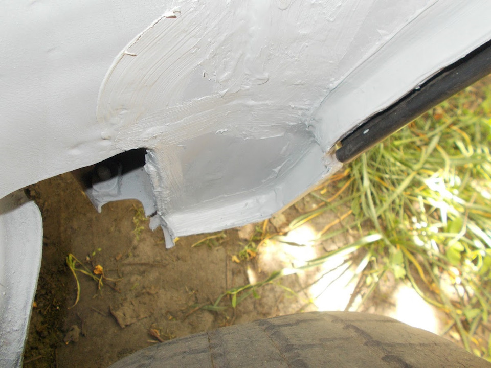 чем покрыть арки колес? и дума про пластиковые подкрылки. — Opel Omega ...