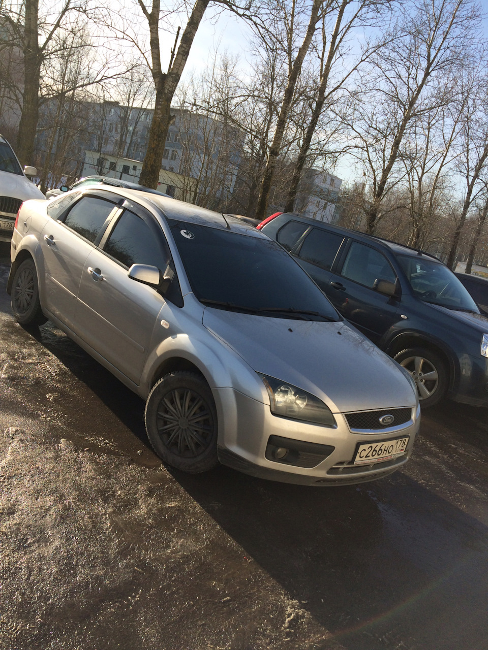 Тонирование в круг | Ford Focus 2 — Ford Focus II Sedan, 1,8 л, 2006 года |  другое | DRIVE2