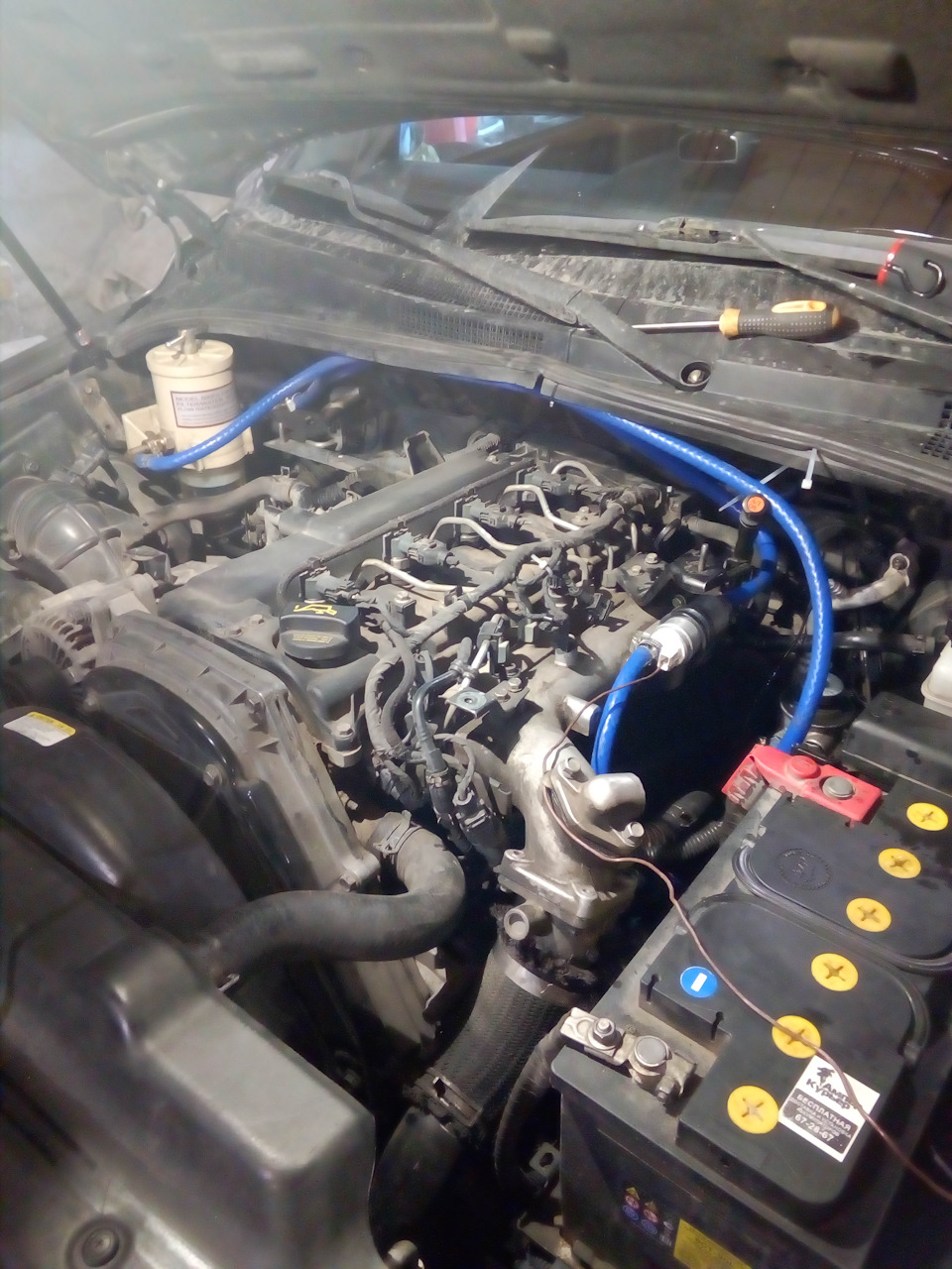 электро насос для диз топлива — KIA Sorento (1G), 2,5 л, 2006 года ...