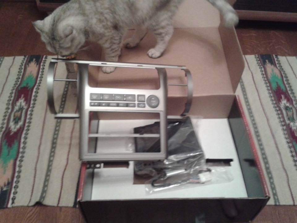 рамка 2din и Prology MDN-2640T — Nissan Skyline (V35), 2,5 л, 2003 года ...