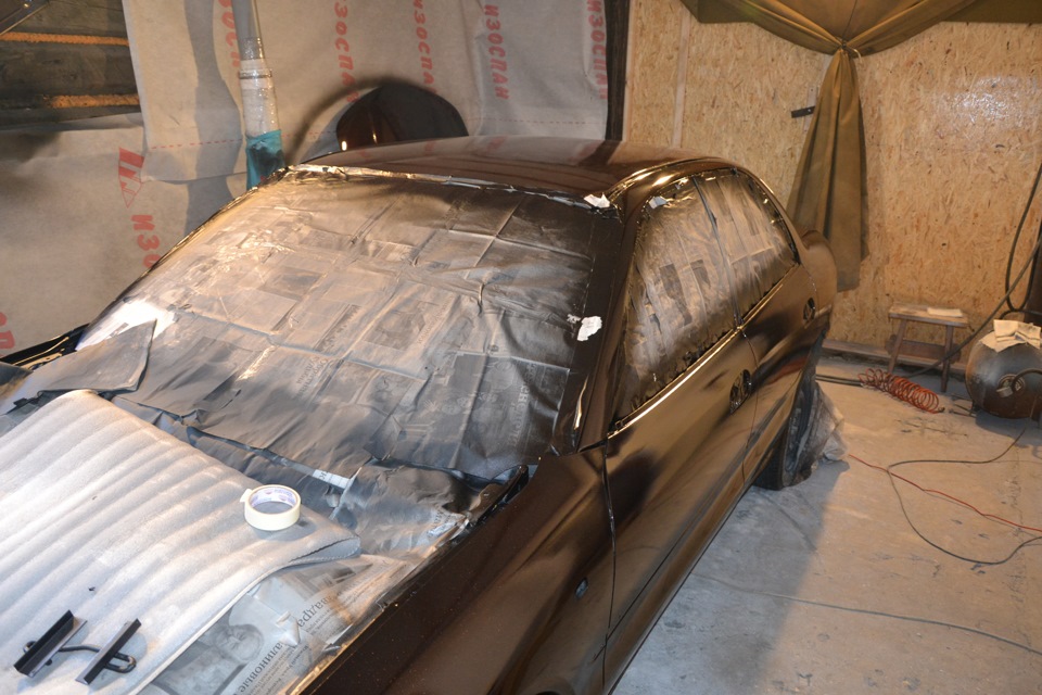 галант покраска уже под лаком часть2 — DRIVE2