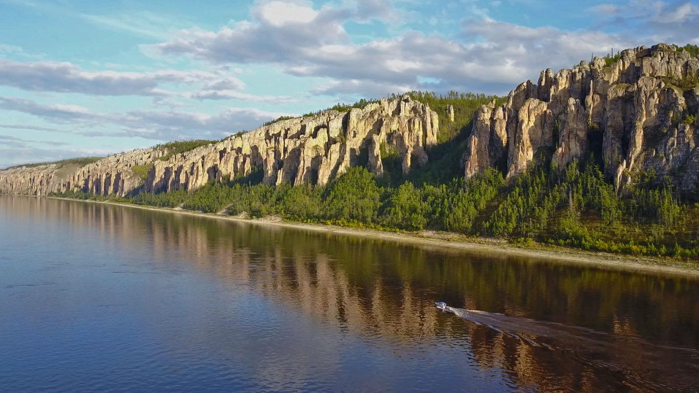 Парк Ленские столбы Якутия