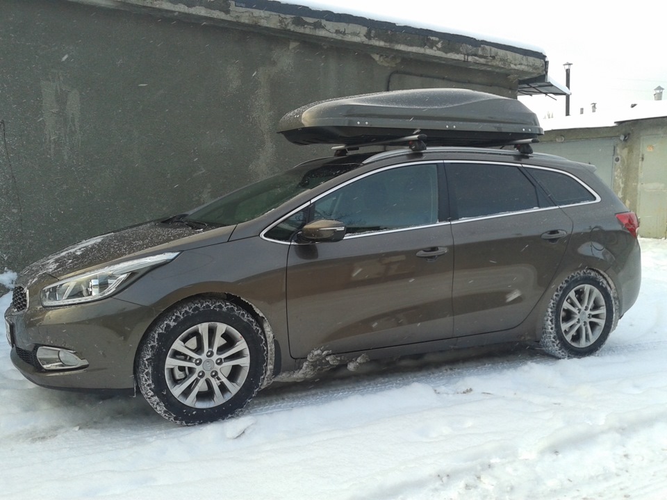 Kia Ceed SW путешествие Норвегия