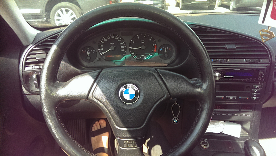Трехспицевый руль для е36 — BMW 3 series (E36), 1,6 л, 1997 года ...