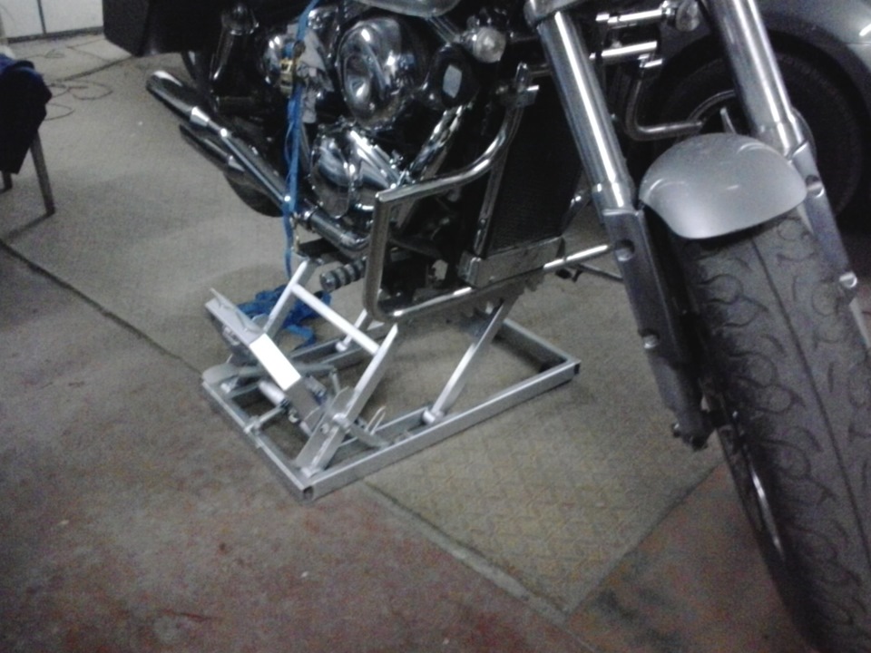 Мотоподъемник чертежи для тяжелого мотоцикла