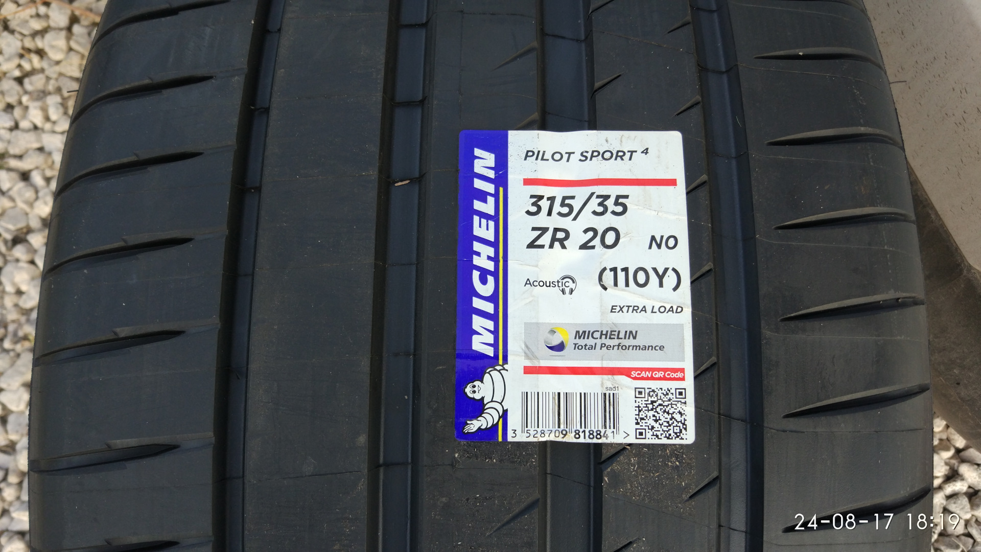 Michelin pilot sport 4 r20