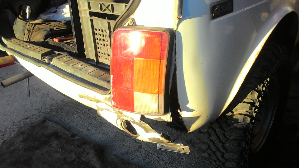 Восстановление и усиление задка ч.1 — Lada 4x4 3D, 1,7 л, 2002 года ...