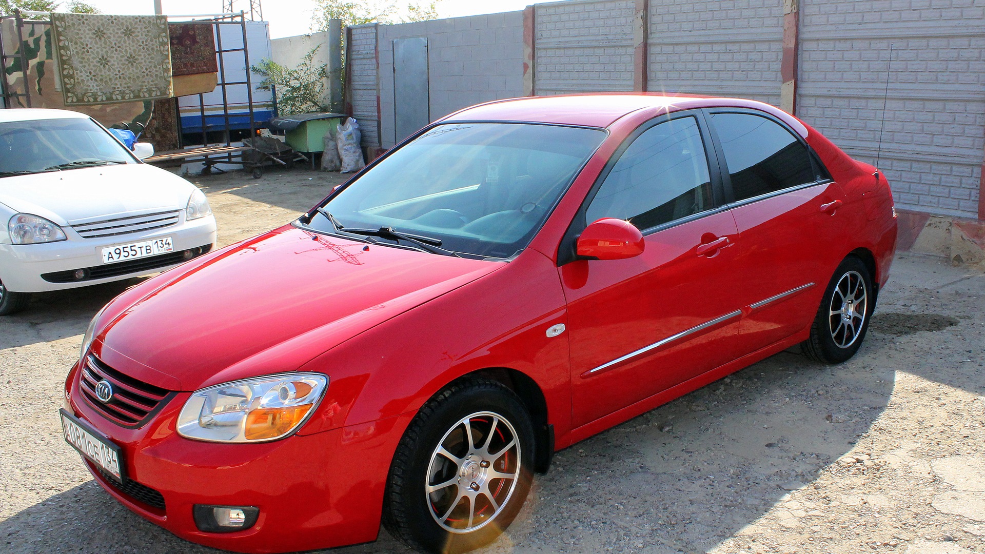 KIA Cerato (1G) 1.6 бензиновый 2008 | in RED на DRIVE2