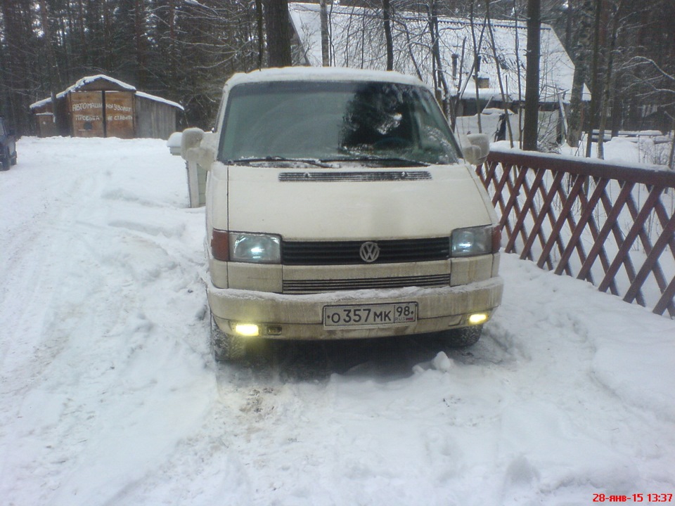 Трудяга ))) — Volkswagen Transporter T4, 2,4 л, 1993 года | фотография ...