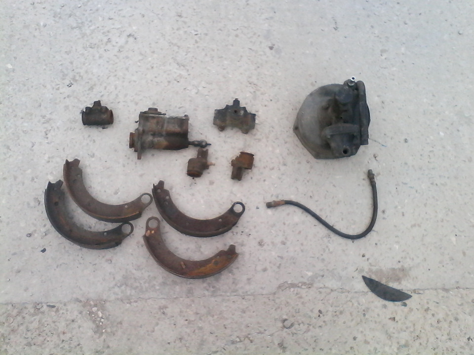 #191. Ремонт тормозов. — УАЗ 452, 2,5 л, 1982 года | своими руками | DRIVE2