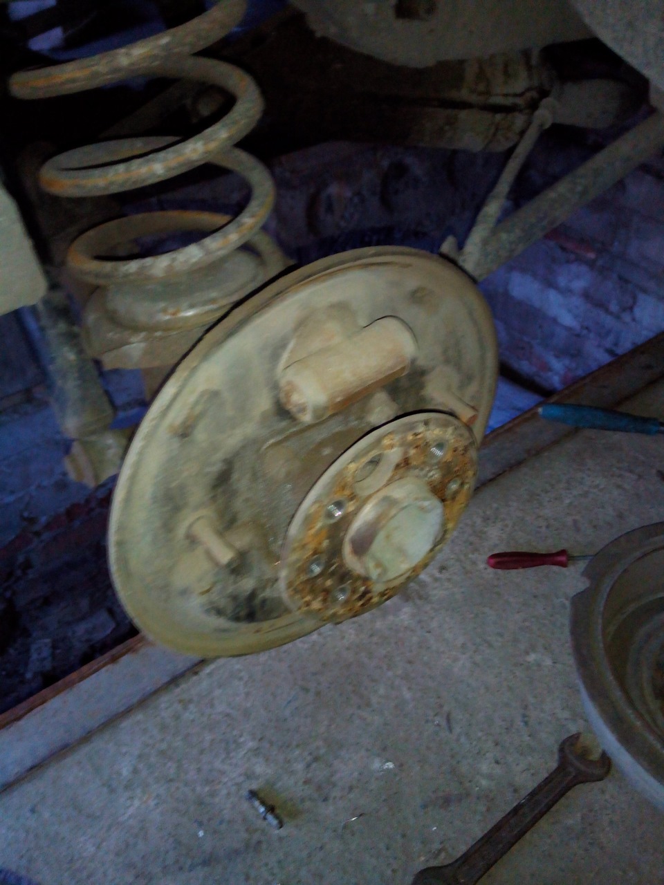 натяжка ручника с сюрпризом)) — DRIVE2