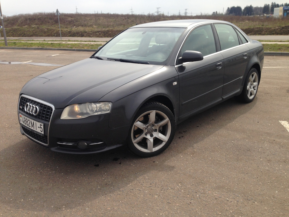 Переобувка — Audi A4 (B7), 2 л, 2007 года | колёсные диски | DRIVE2