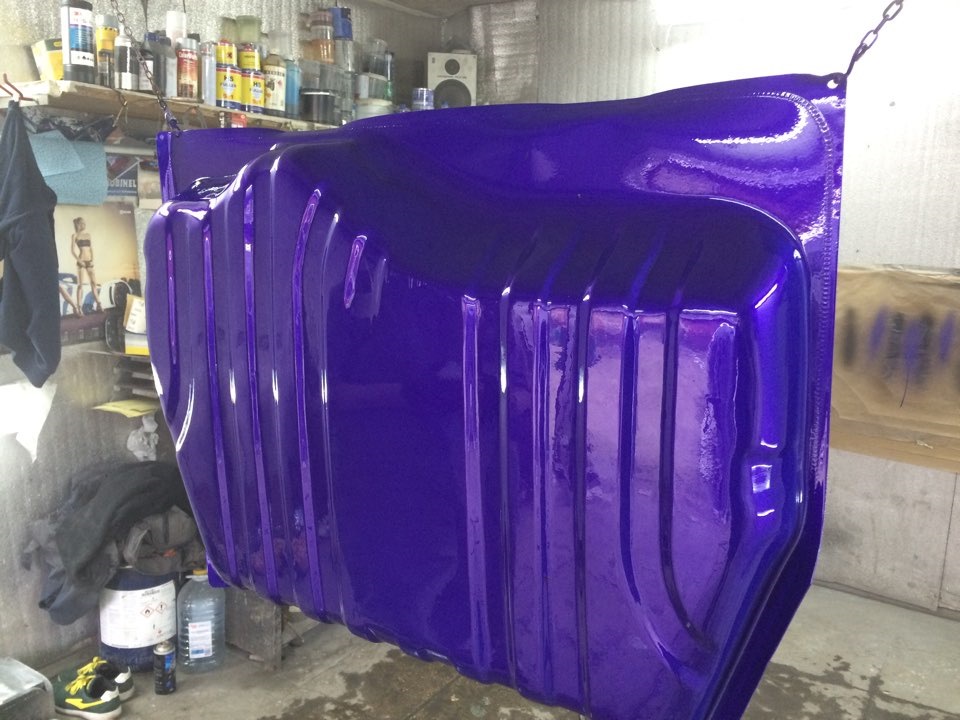 Красим бензобак) ведёрко краски наконец делает вещи — Chrysler Le Baron ...