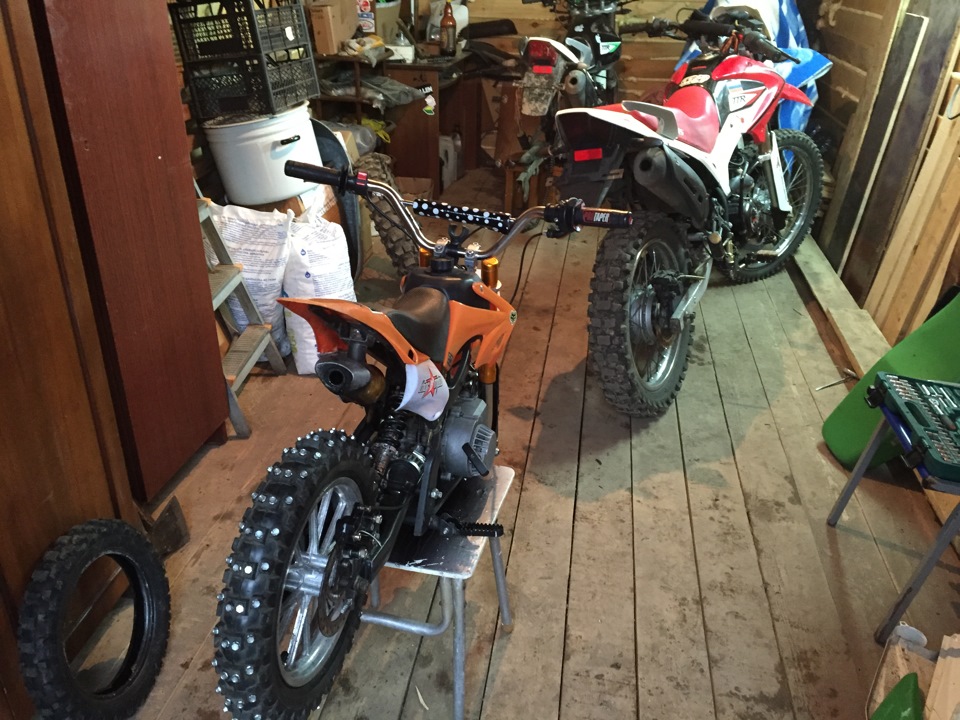 Импорта замещение! Бюджетное шипование мото шин. — DRIVE2