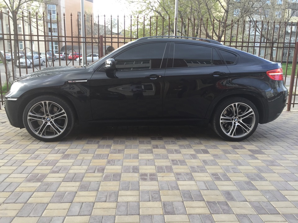 Занижение bmw x6 e71