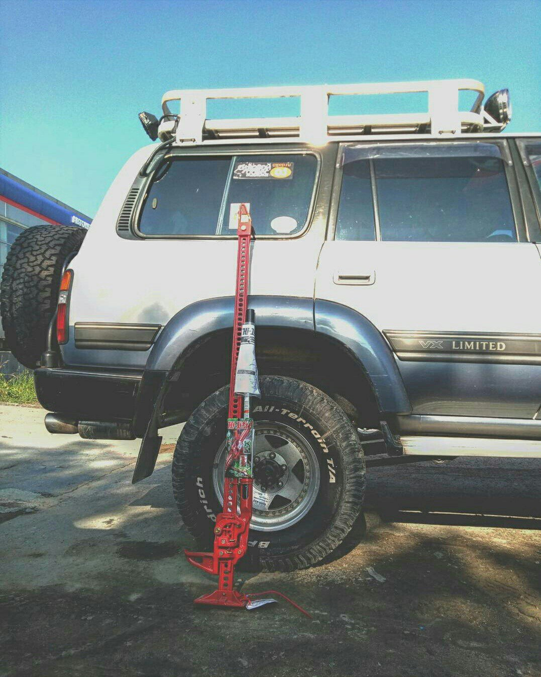 Купил домкрат реечный Hi-Lift 150см — Toyota Land Cruiser 80, 4,2 л ...