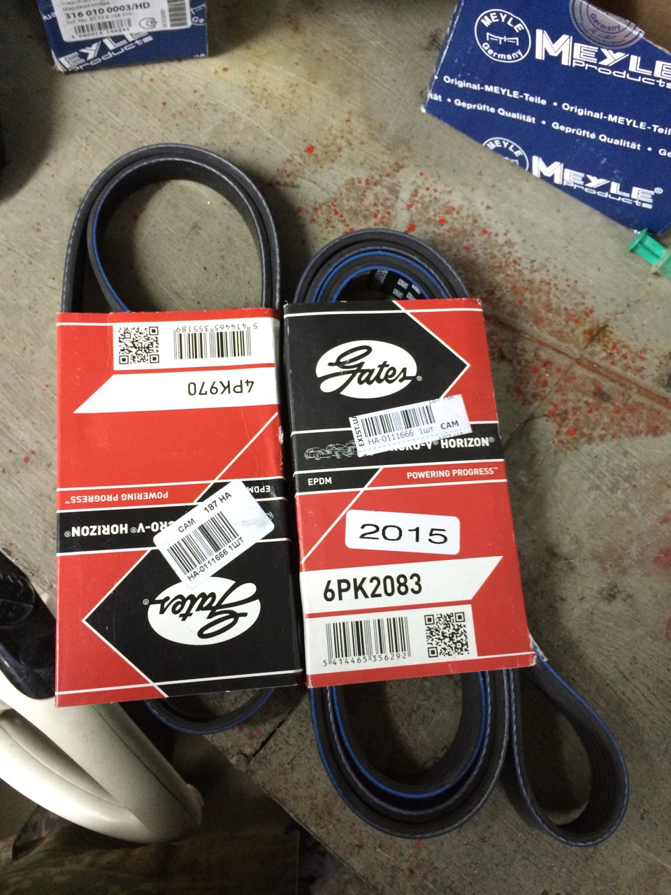 Замена ремней и сколько смазки в новом ролике) — BMW 3 series (E46), 2 ...