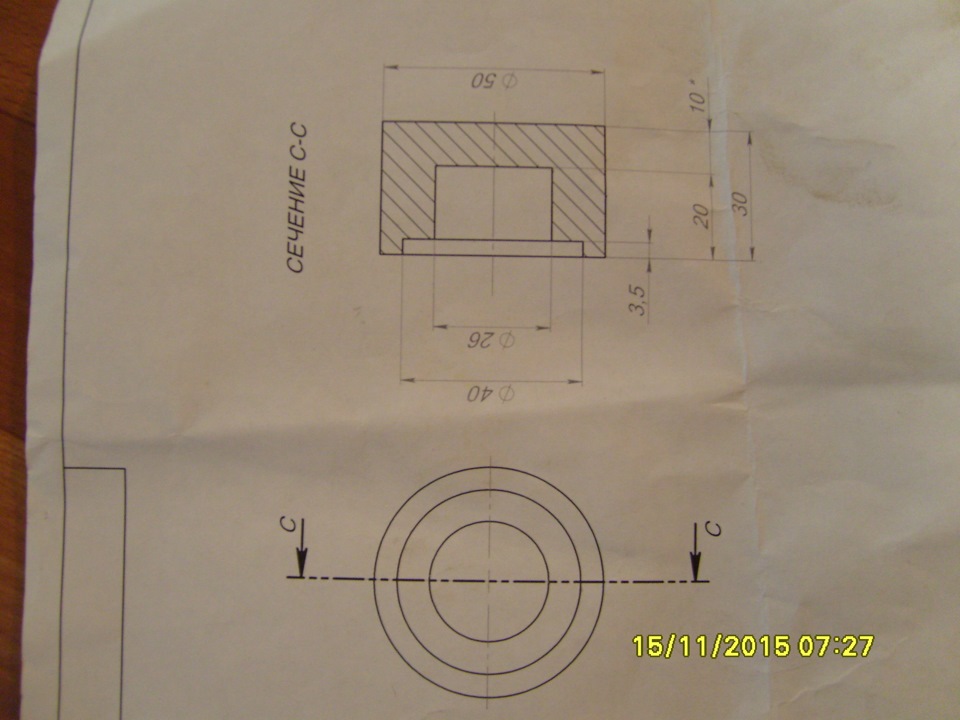 T10466 чертеж размеры