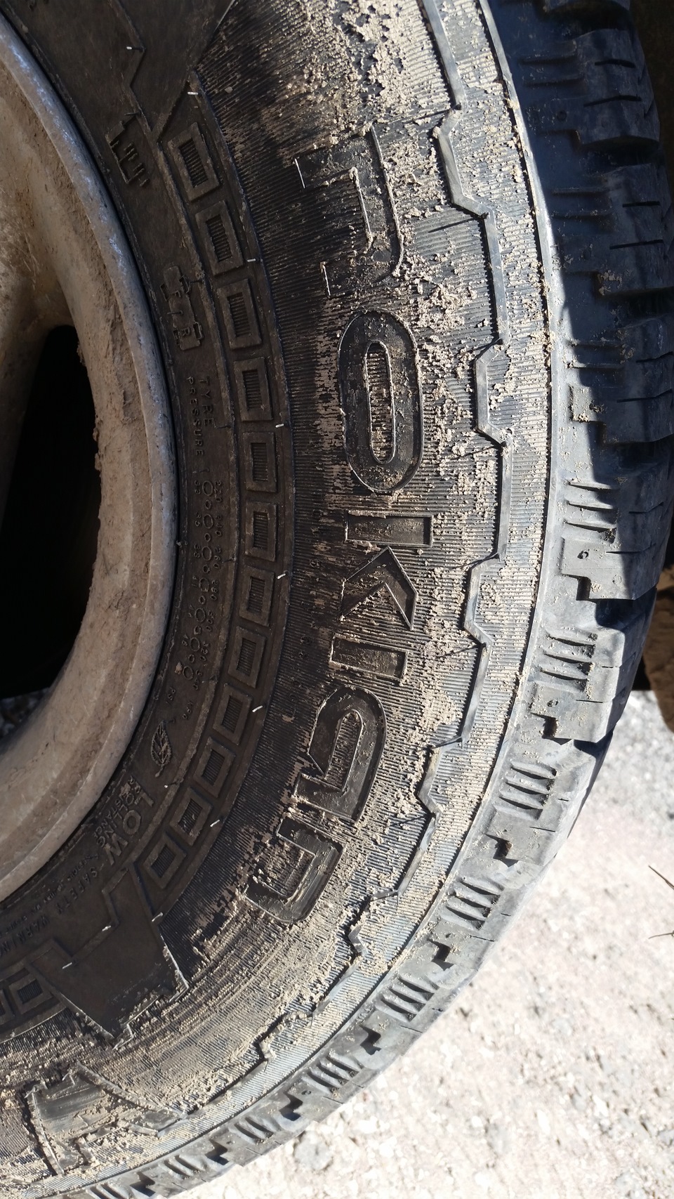 Нокиан Ротива АТ 255/70R16 — Mitsubishi Montero Sport, 3 л, 2001 года ...