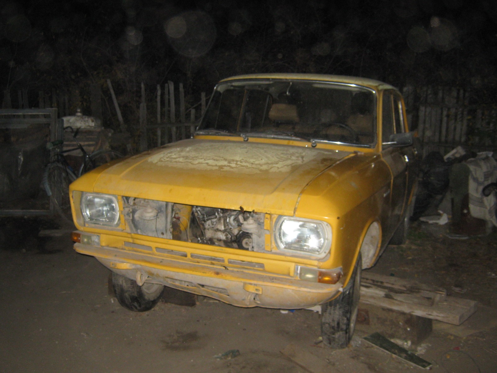 Бесполезные, но новые фото. Скоро Унылого заберут в Автомастерскую ...