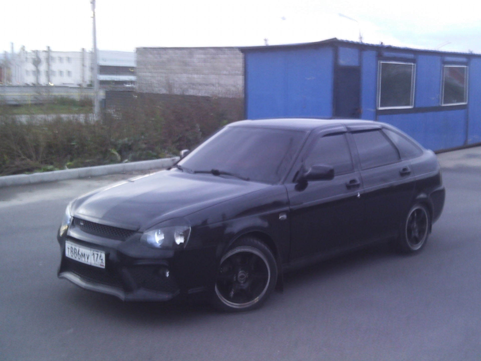 После мойки — Lada Приора хэтчбек, 1,6 л, 2009 года | фотография | DRIVE2