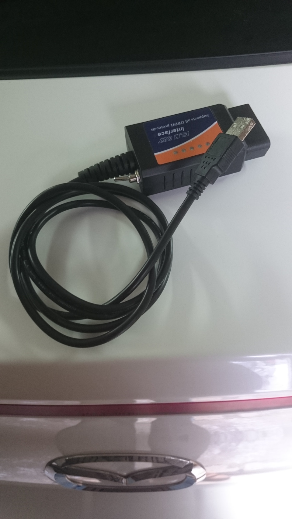 Подскажите как отключить сигнализатор давления в шинах с помощью ELM ...