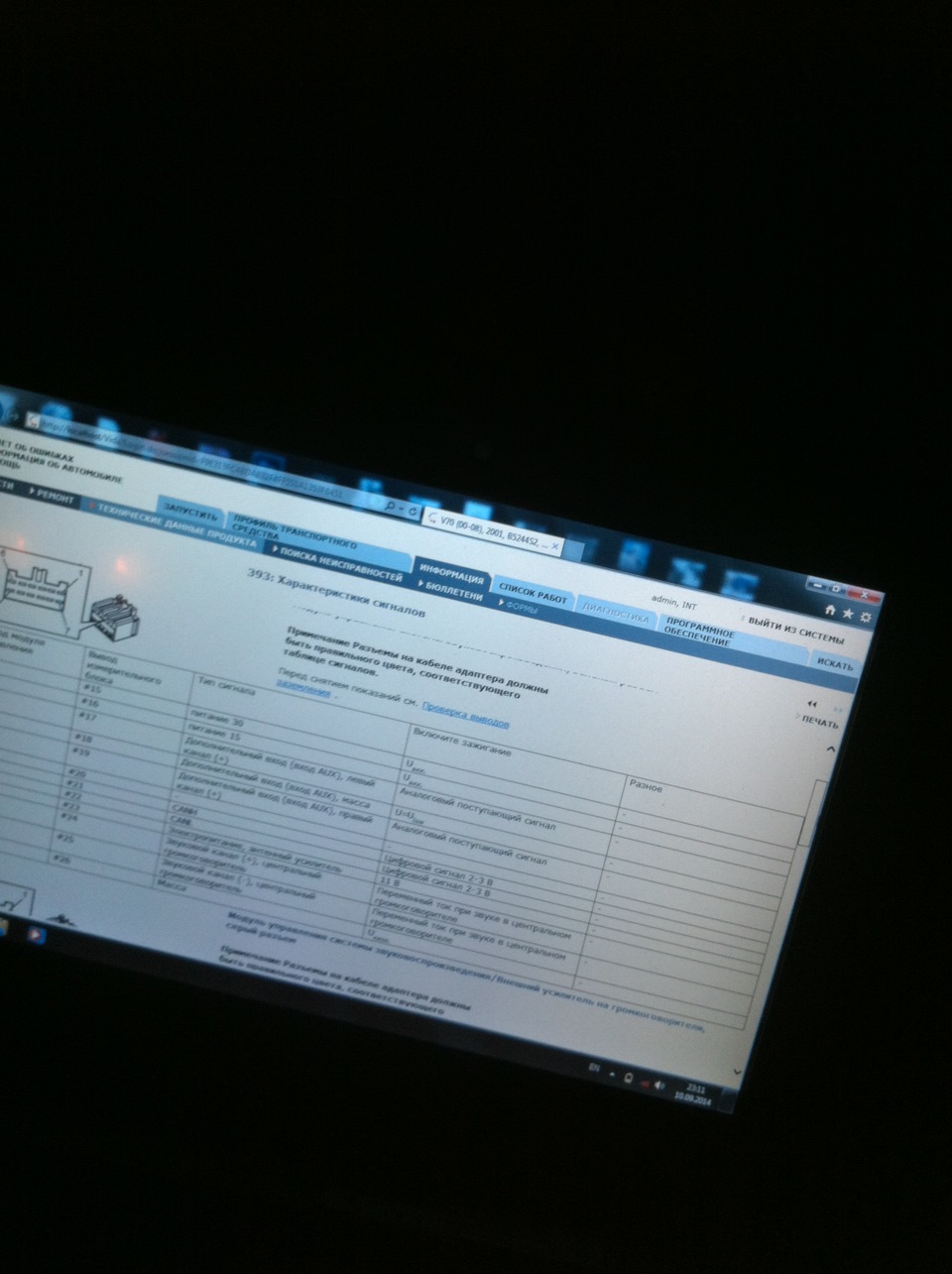 установка магнитолы вольво S60 в 850, 70. — Volvo V70 I, 2 л, 1998 года ...