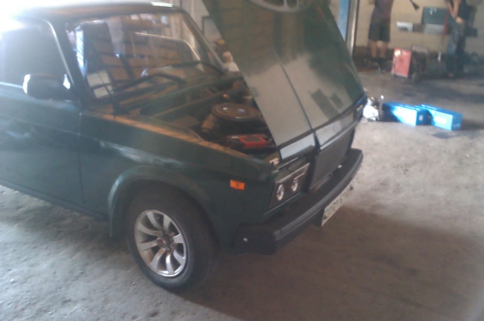 Комплект ксенона Sho-Me H1 35W 5000K — Lada 2107, 1,5 л, 1999 года ...