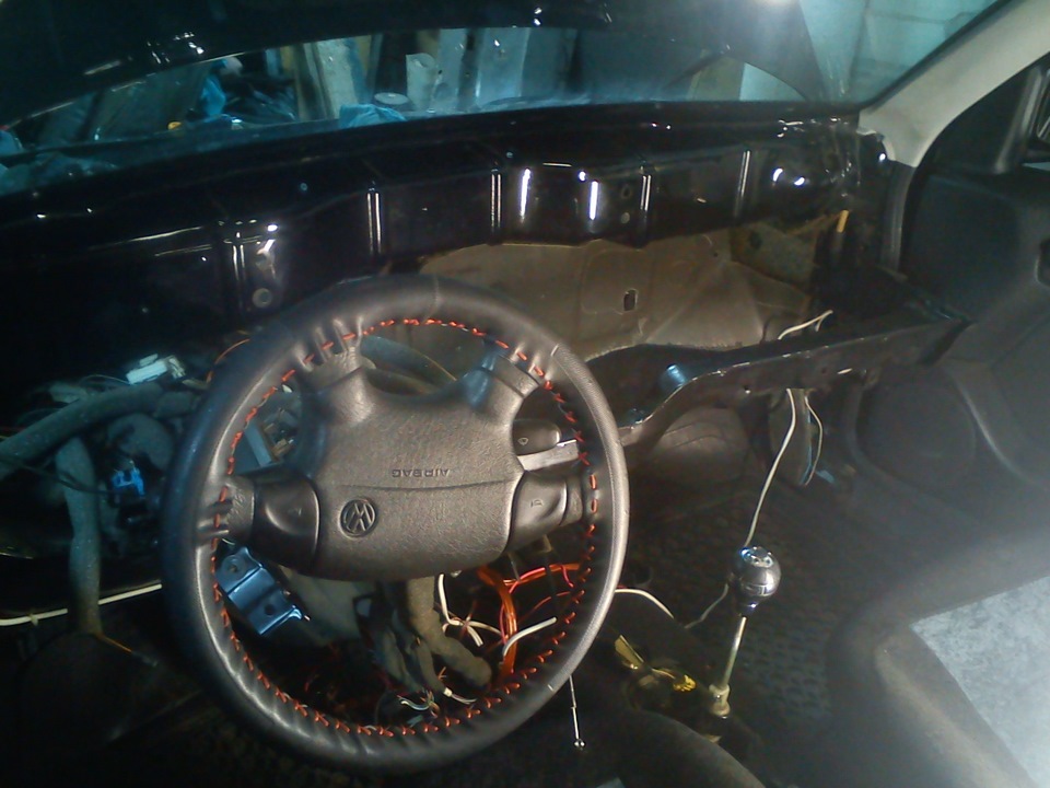 Разбор панели — Volkswagen Golf Mk3, 1 л, 1997 года | своими руками ...