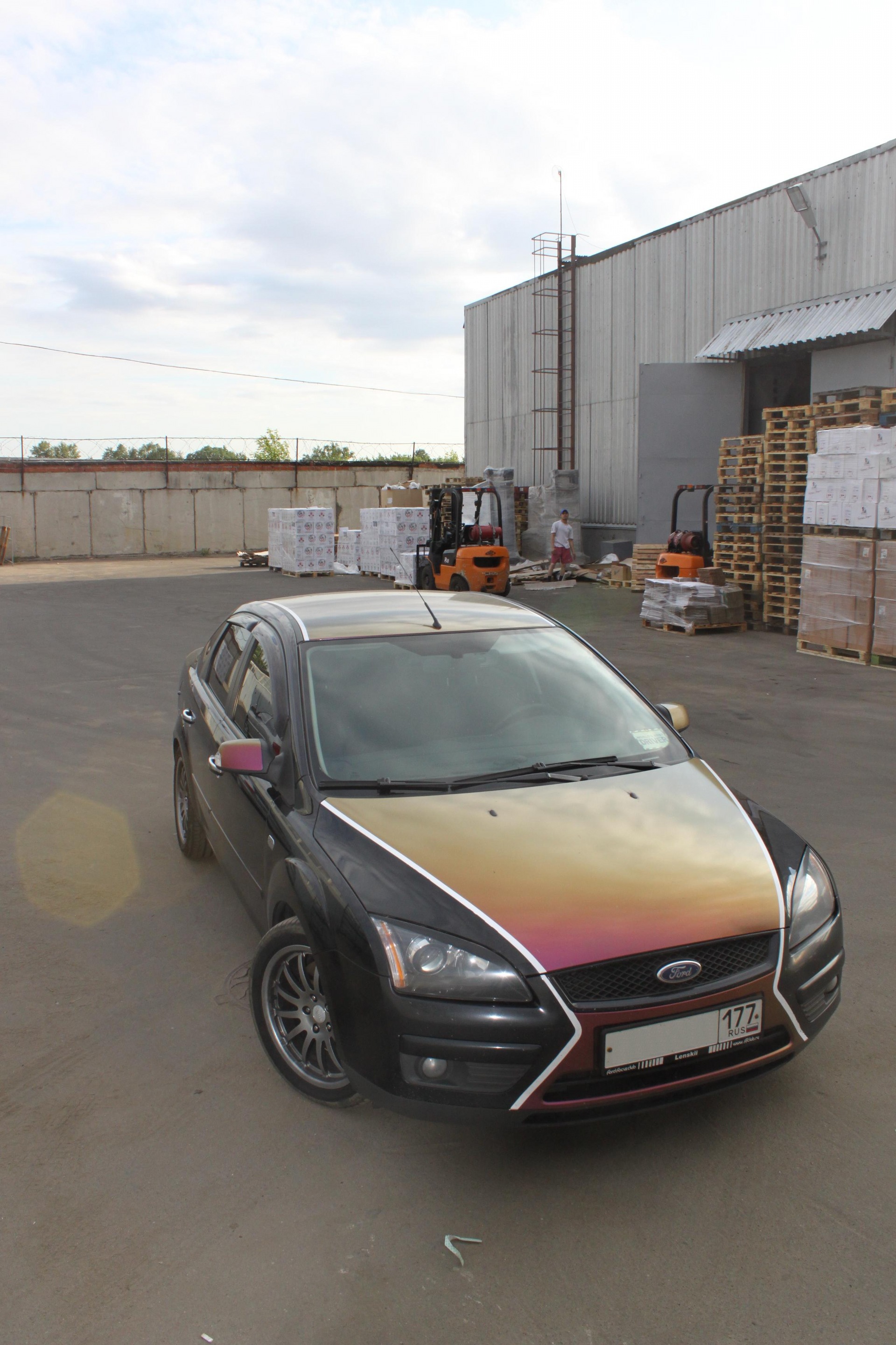 ВИНИЛ — ЗЛО — Ford Focus II Sedan, 2,5 л, 2007 года | наблюдение | DRIVE2