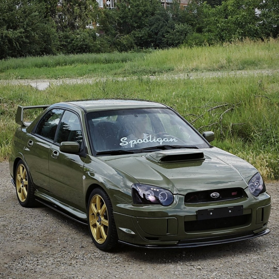 Забрал! — Subaru Impreza WRX (GD, GG), 2 л, 2003 года | тюнинг | DRIVE2