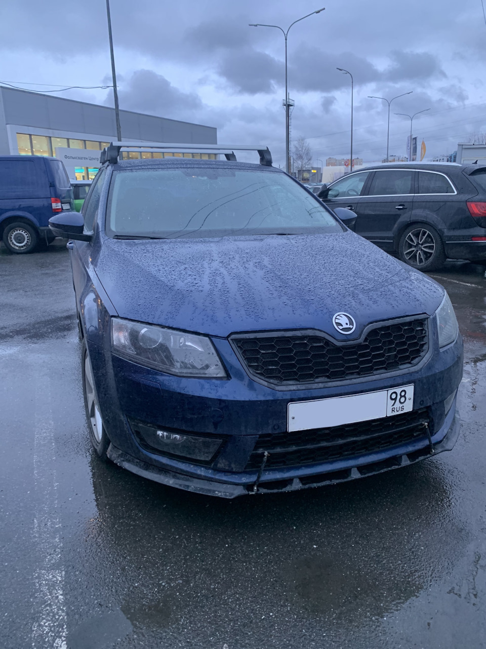 багажник на крышу — Skoda Octavia A7 Mk3, 1,8 л, 2015 года | аксессуары ...