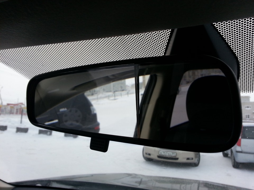Треснуло салонное зеркало заднего вида. — Mitsubishi Outlander (3G), 2 ...