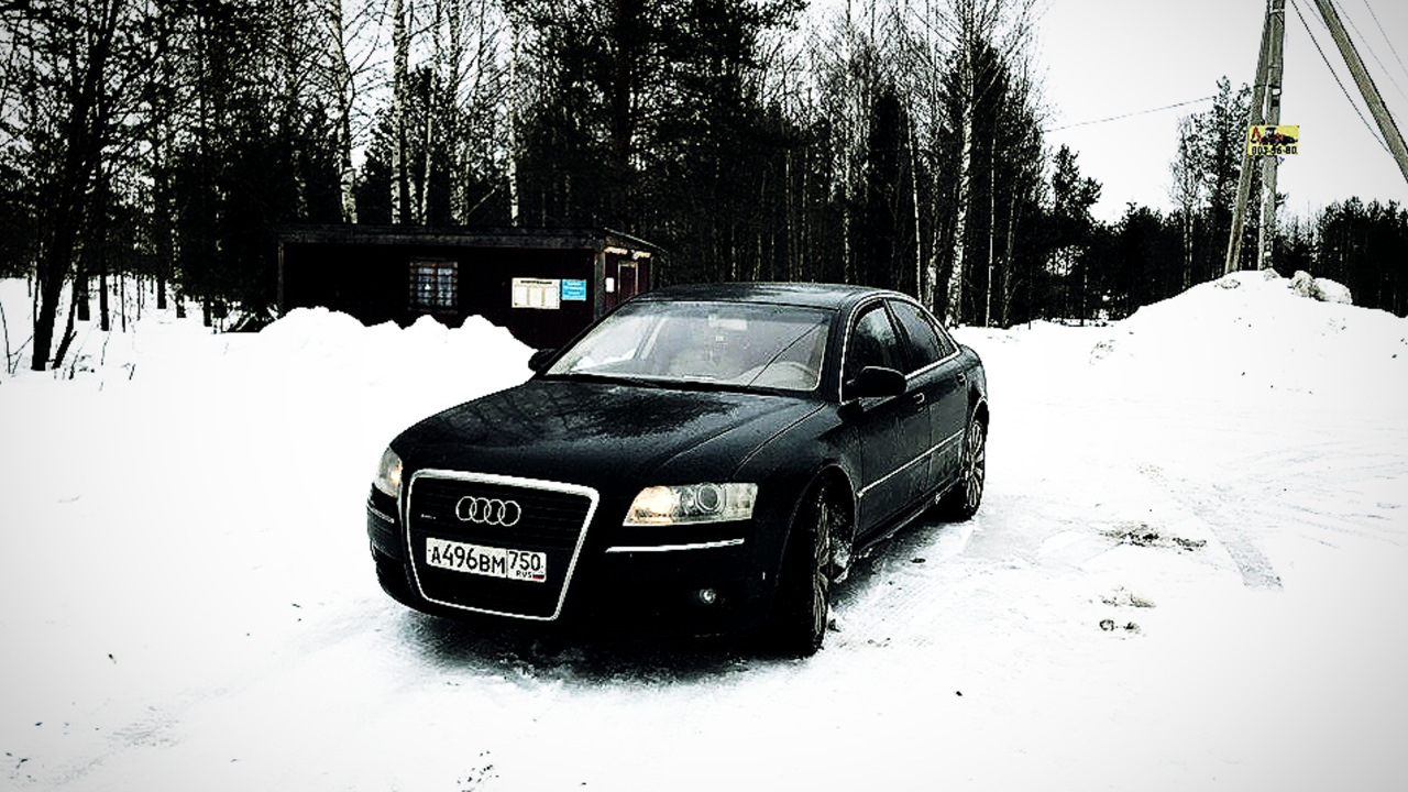 Audi A8 (D3) 3.0 дизельный 2007 | UBER BLACK на DRIVE2