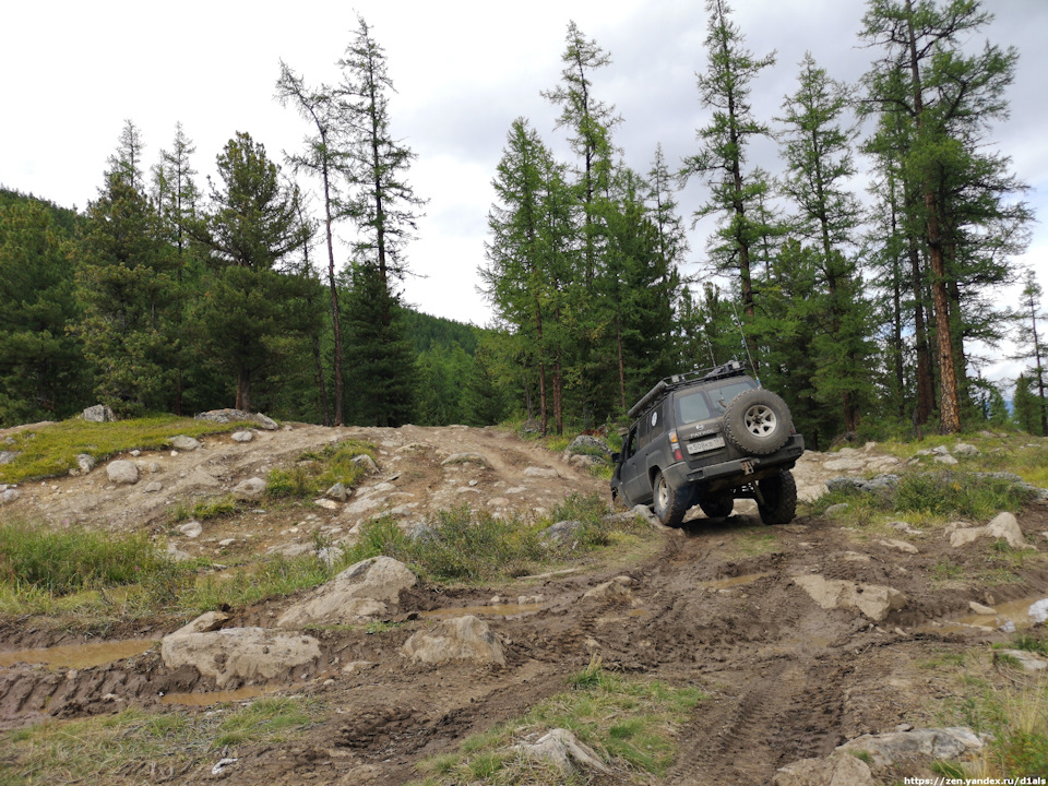 Дорога к альплагерю Актру — Nissan Patrol GR II (Y61)