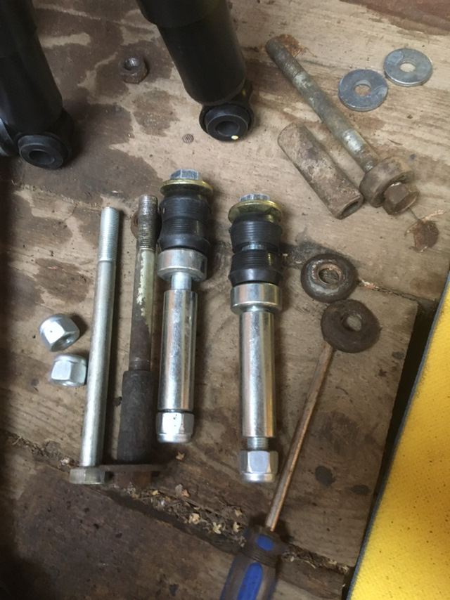 Каяба в ниву и короткие реактивные тяги — Lada 4x4 3D, 1,7 л, 1998 года ...