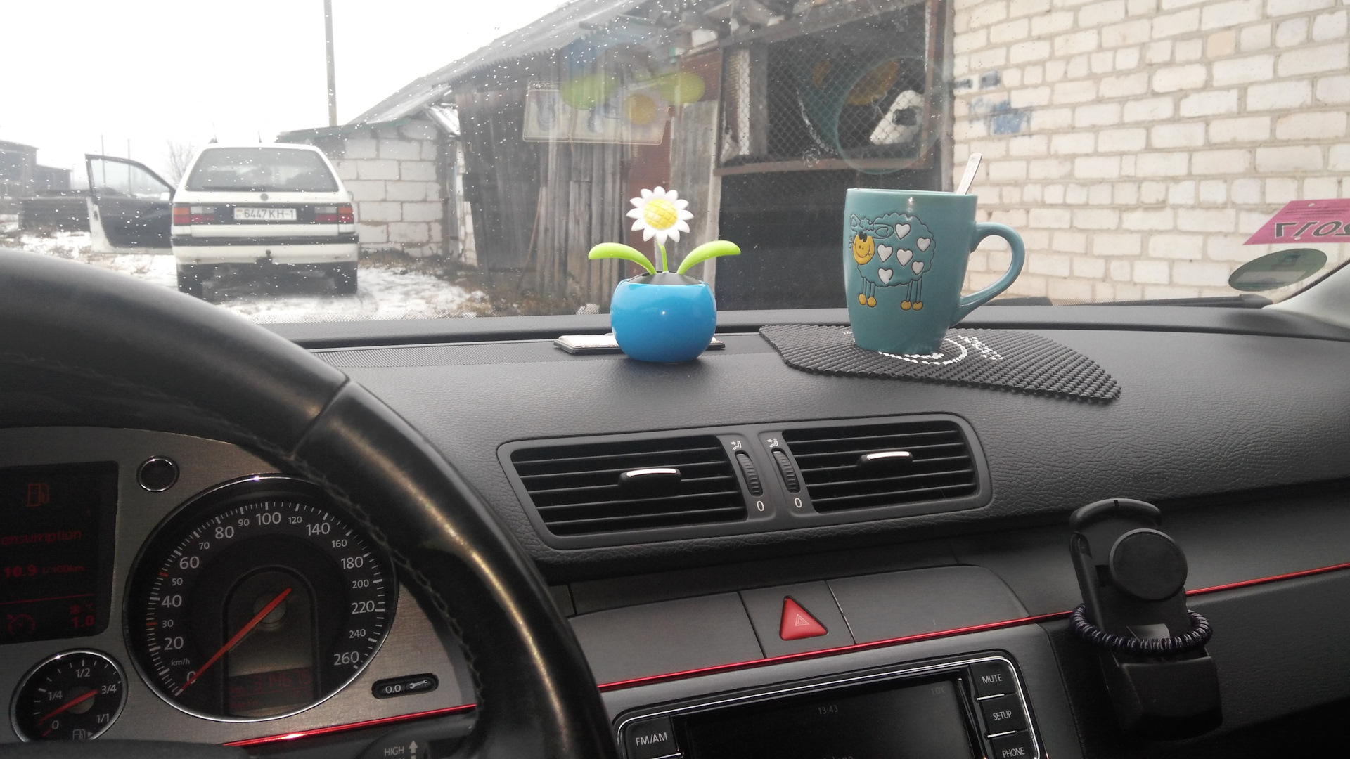 Воздуховоды с подсветкой — Volkswagen Passat B6, 2 л, 2008 года ...