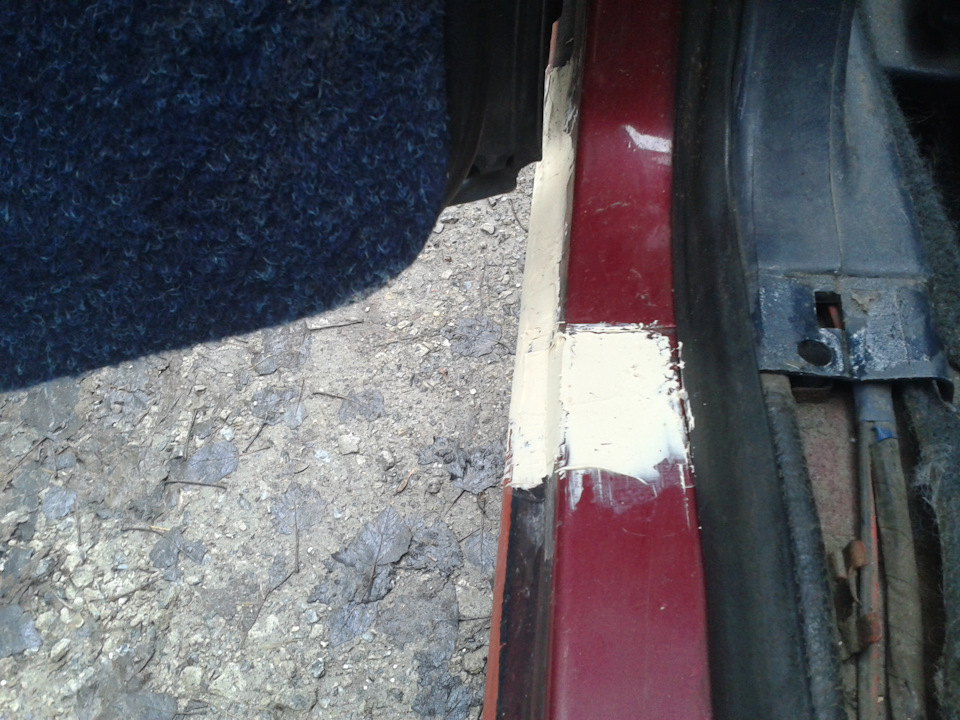 Пороги с пеной или дыры в порогах на пол года? Продолжение… и окончание ...