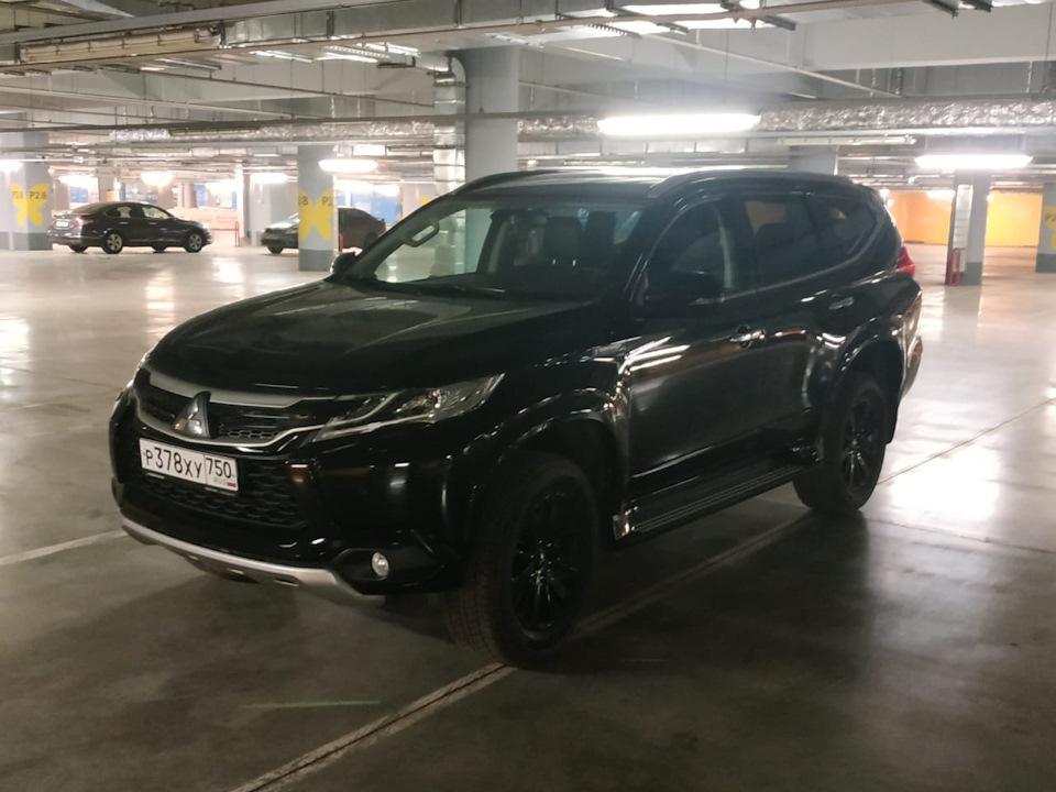 Полная обтяжка Pajero Sport 3 полиуретановой пленкой — Mitsubishi ...