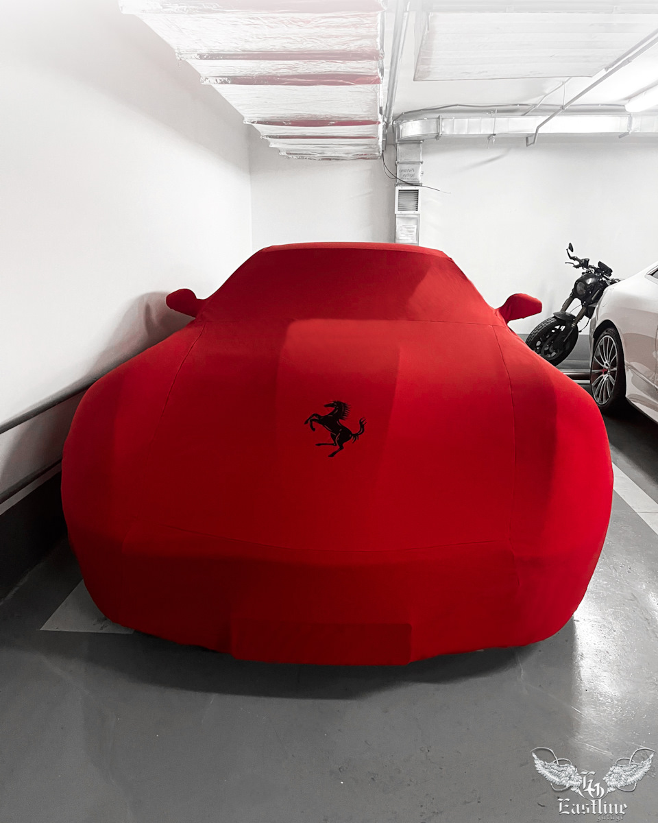 Защитный тент-чехол для Ferrari по спецзаказу от тюнинг-ателье Eastline  Garage — Eastline-Garage на DRIVE2