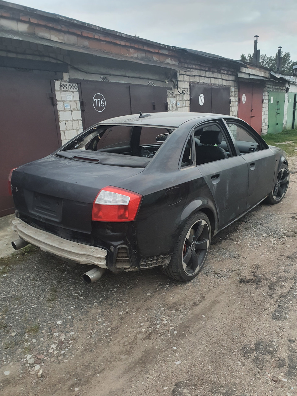 полная покраска машины — Audi A4 (B6), 1,8 л, 2004 года | кузовной ремонт |  DRIVE2