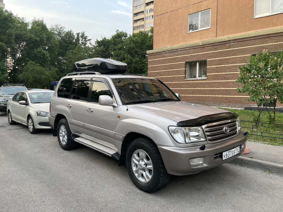Рюкзак для авто. Автобокс. — Toyota Land Cruiser 100, 4,2 л, 2004 года ...