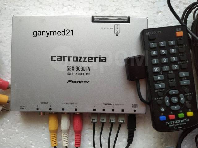 Pioneer Carrozzeria gex-909dtv — Toyota Crown (S180), 3 л