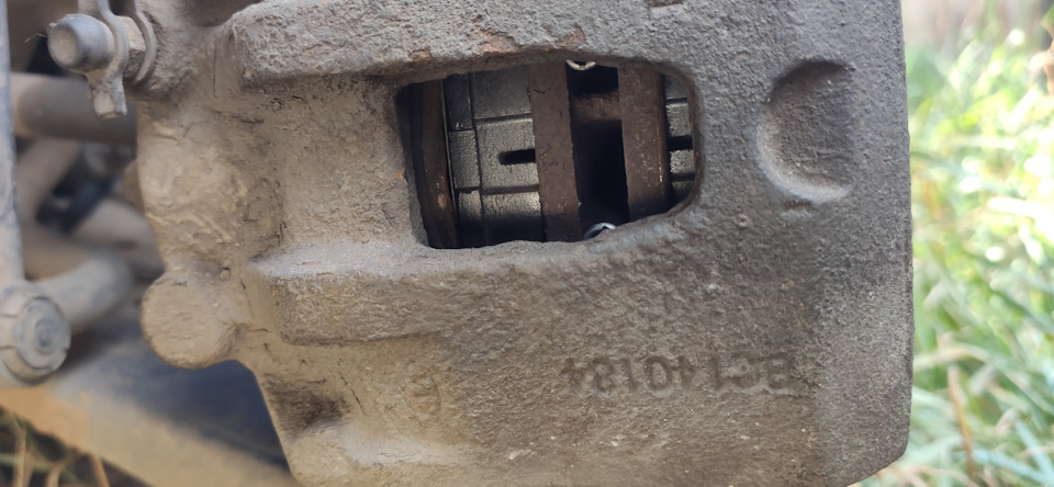 Суппорта #2 — Hyundai Solaris (1G), 1,4 л, 2013 года | своими руками ...