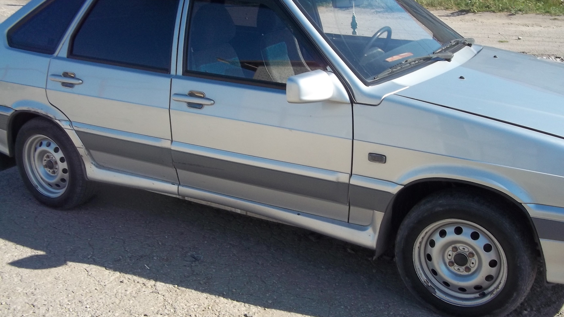 Lada 2114 1.5 бензиновый 2004 | ВАЗ 2114 Серебристая на DRIVE2