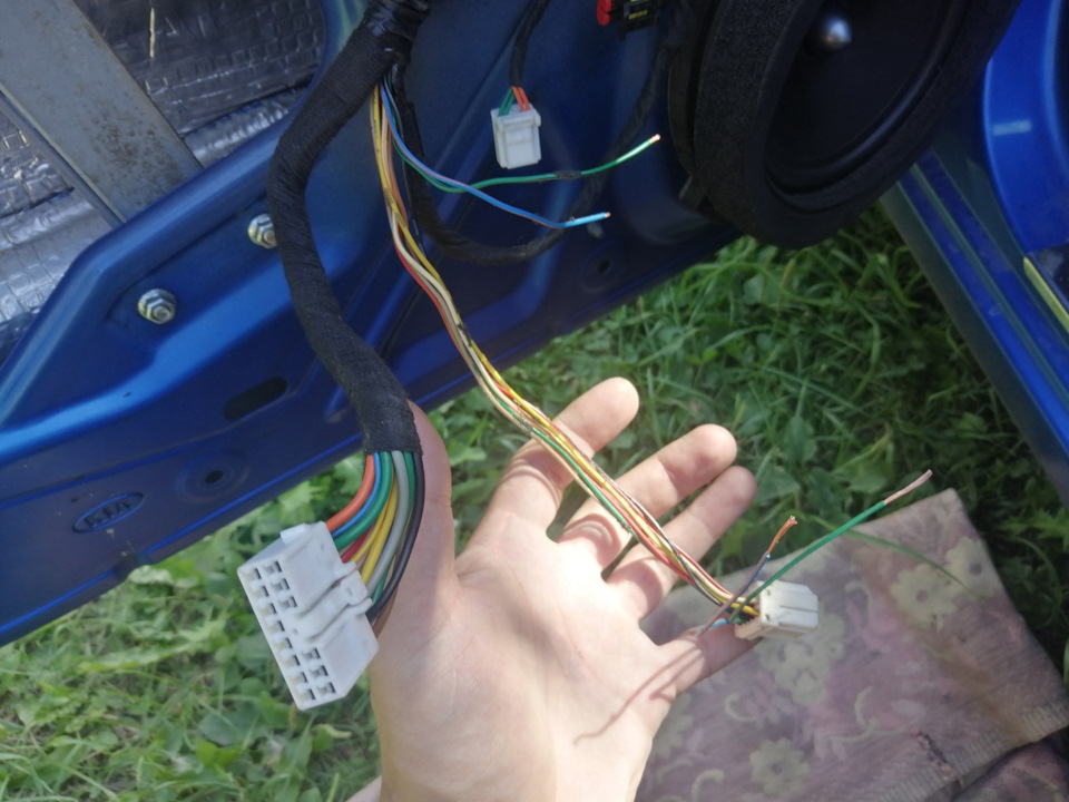 Подключение платы управления электроскладываним зеркал от сигнализации ...