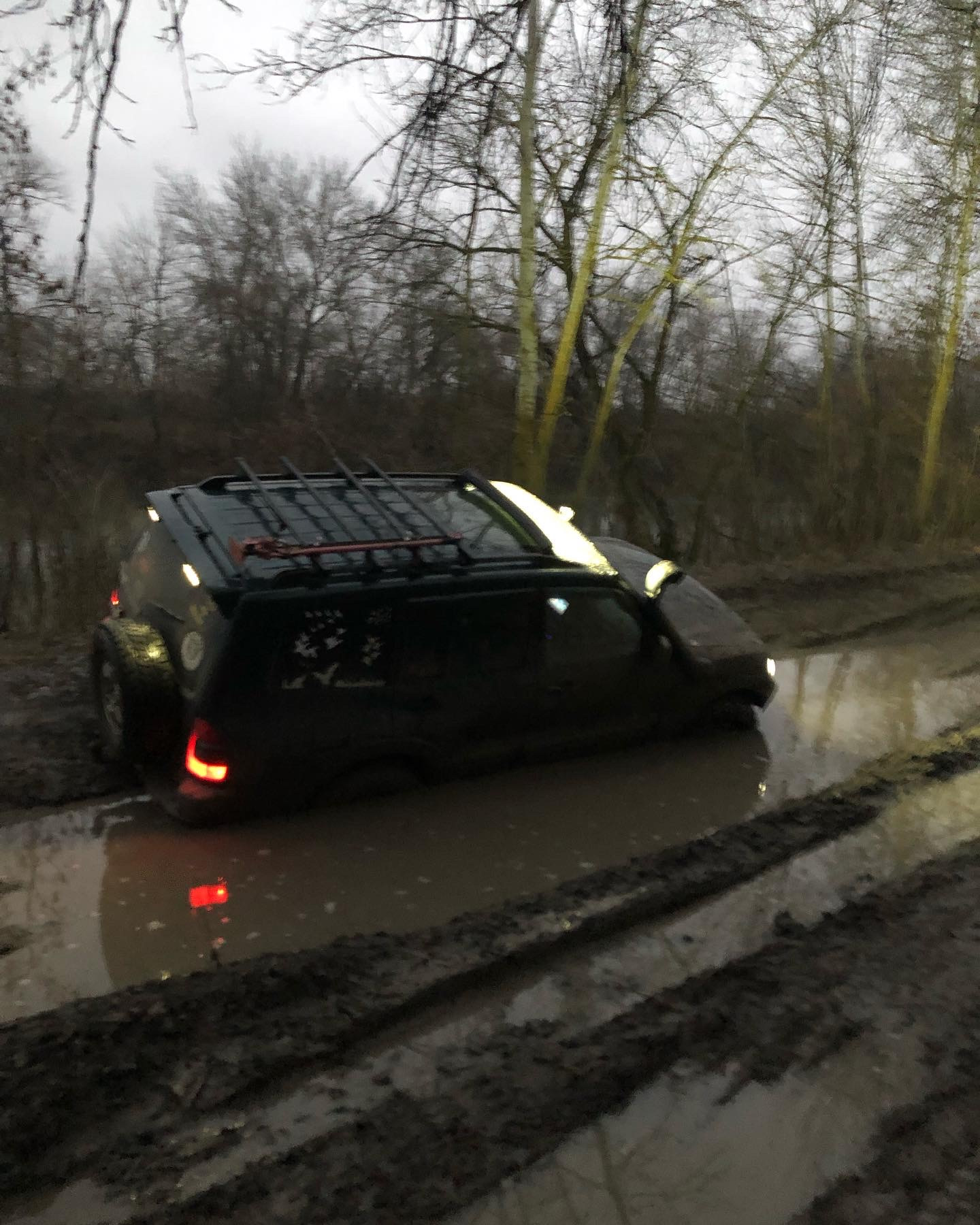 На что способна МТ резина? — Mitsubishi Montero III (V60), 3,5 л, 2001 ...