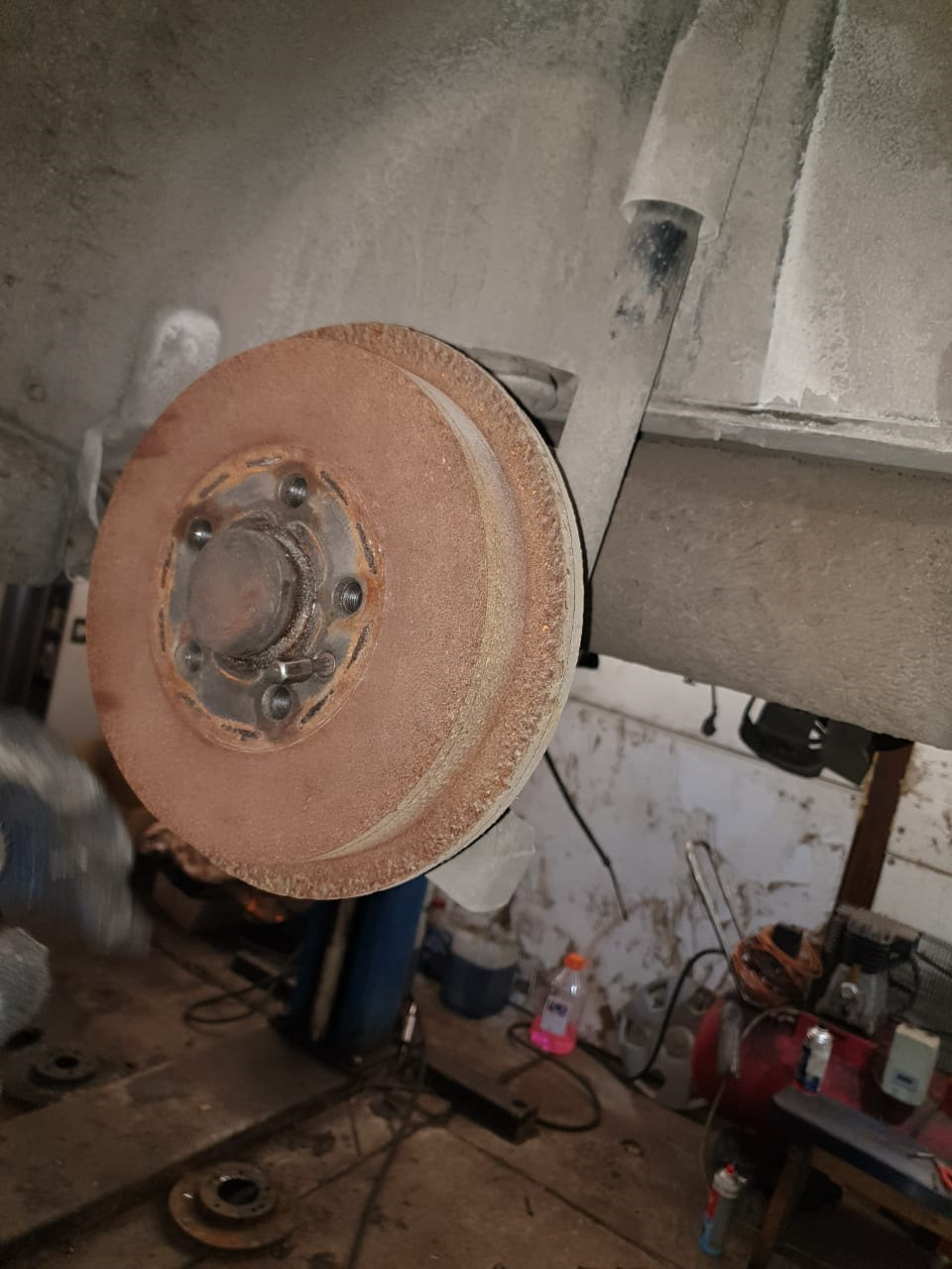 Замена задних барабанных тормозов на Дисковые — Skoda Rapid (1G), 1,6 л ...