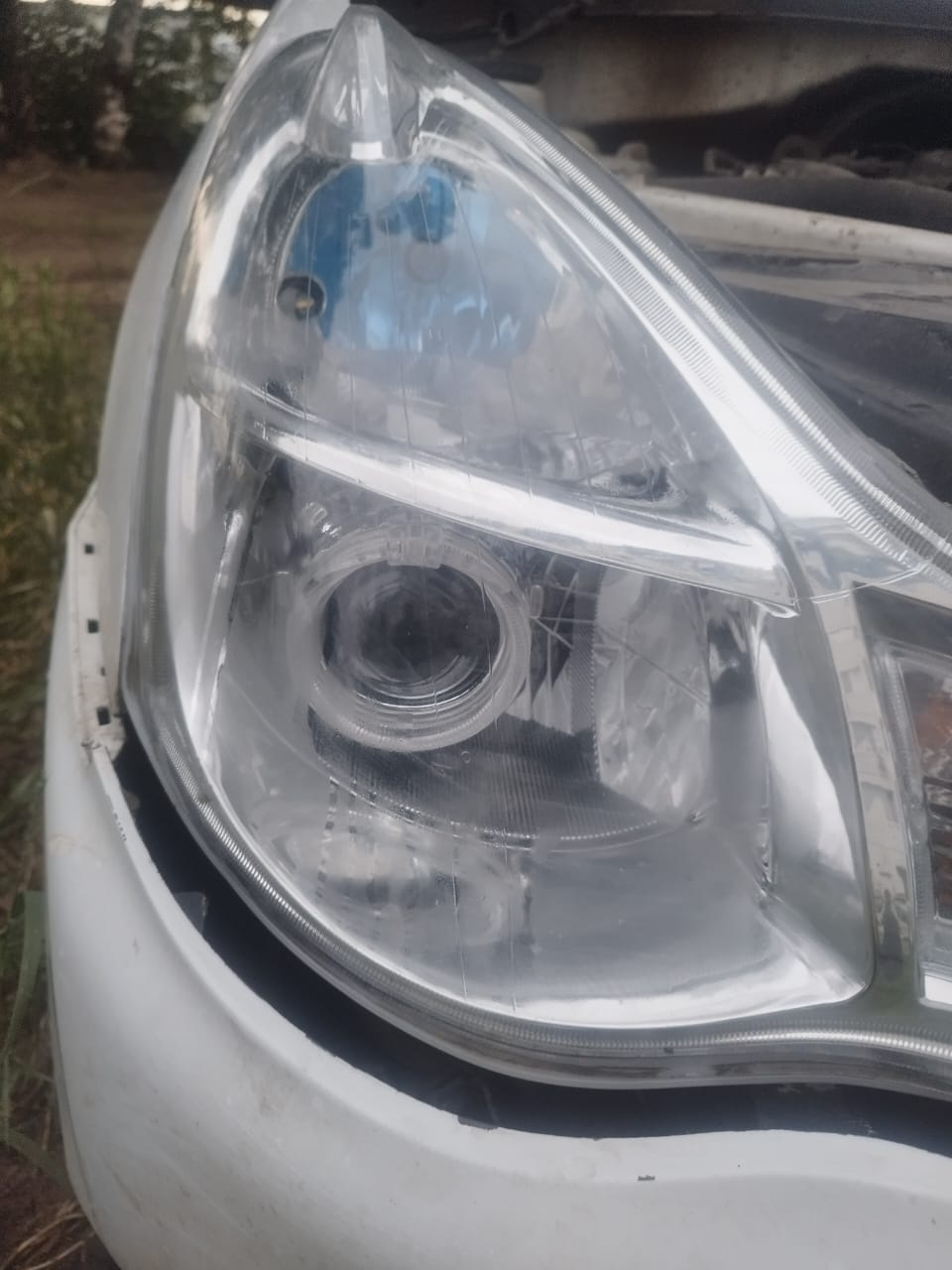 Bi led линзы в фары — Nissan Almera V (G11/15), 1,6 л, 2013 года ...