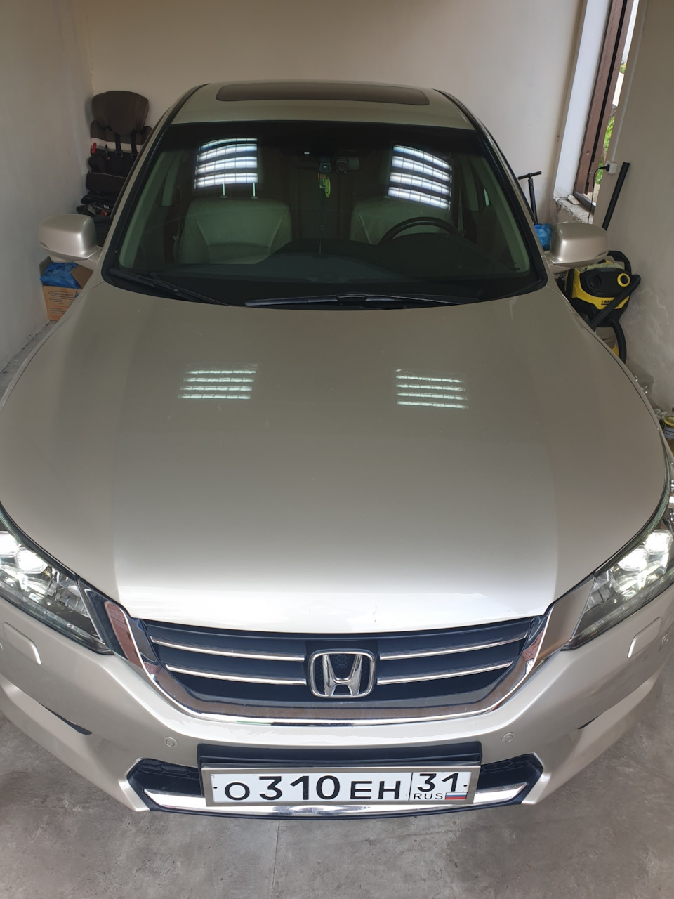 Уехала в тёплые края — Honda Accord (9G), 2,4 л, 2013 года | продажа машины  | DRIVE2